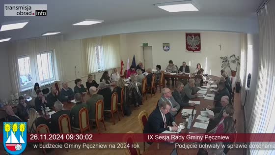 XI Sesja Rady Gminy Pęczniew transmisjaobrad info