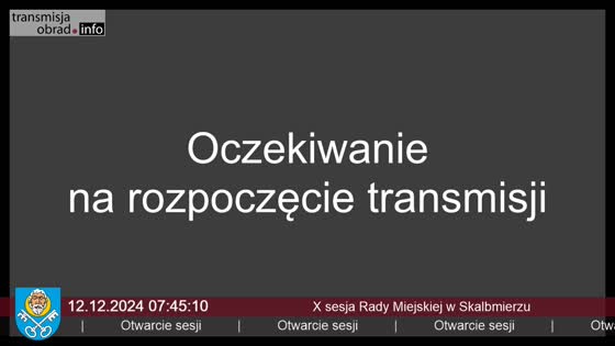 Xi Sesja Rady Miejskiej W Skalbmierzu Transmisjaobrad Info