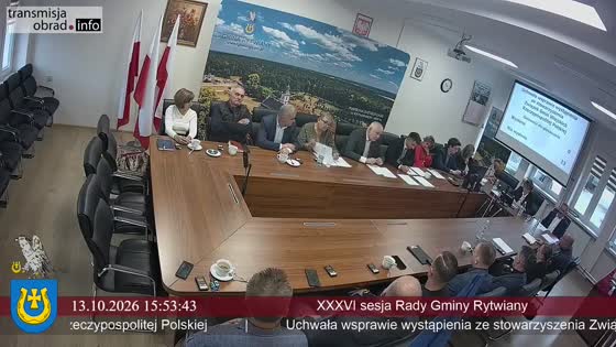 XXXVI sesja Rady Gminy Rytwiany