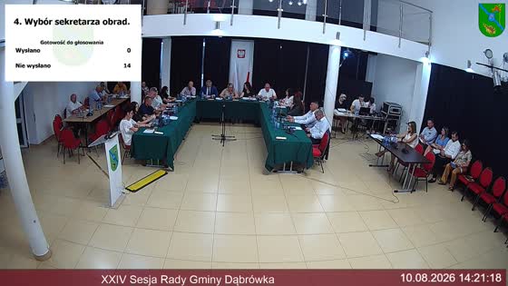 XXIV Sesja Rady Gminy Dąbrówka