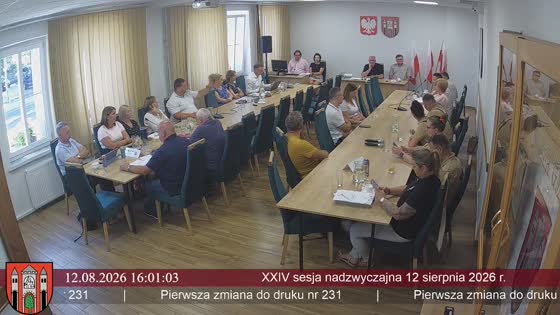 XXIV sesja nadzwyczajna 12 sierpnia 2026 r.