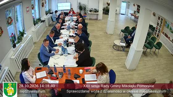 XXII sesja Rady Gminy Mikołajki Pomorskie