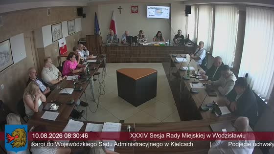 XXXIV Sesja Rady Miejskiej w Wodzisławiu