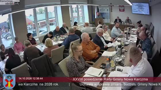 XXVIII posiedzenie Rady Gminy Nowa Karczma