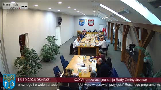 XXXVI nadzwyczajna sesja Rady Gminy Jeżowe