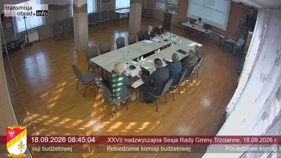 XXVII nadzwyczajna Sesja Rady Gminy Trzcianne, 18.09.2026 r.