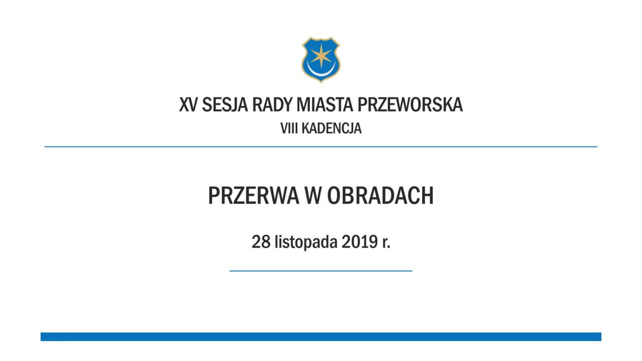 XV Sesja Rady Miasta Przeworska