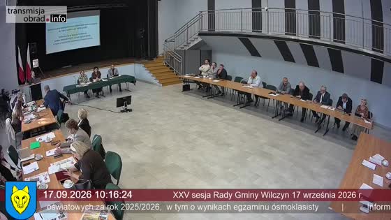 XXV sesja Rady Gminy Wilczyn 17 września 2026 r.