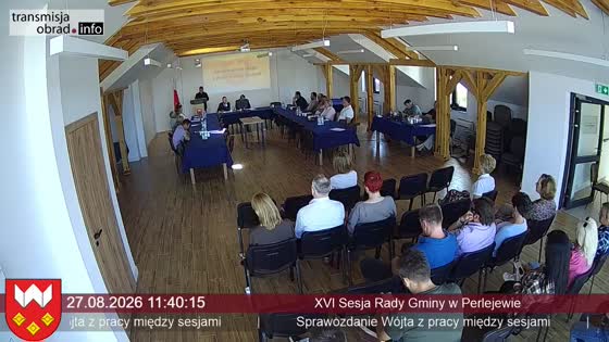 XVI Sesja Rady Gminy w Perlejewie