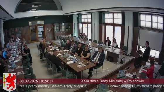 XXIX sesja Rady Miejskiej w Polanowie