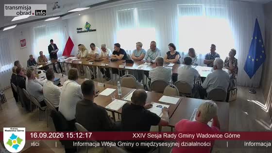 XXIV Sesja Rady Gminy Wadowice Górne