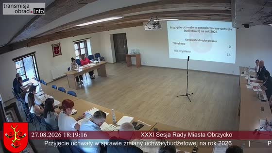 XXXI Sesja Rady Miasta Obrzycko