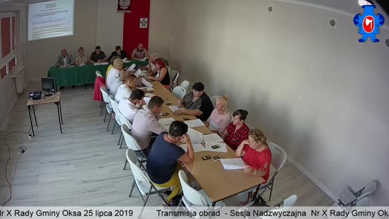 X Sesja Rady Gminy Oksa