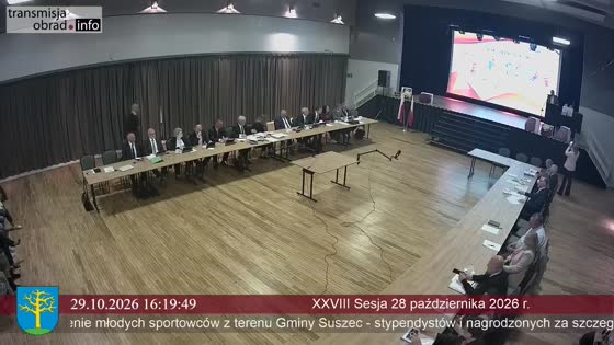 XXVIII Sesja Rady Gminy Suszec z dnia 29 października 2026 r.