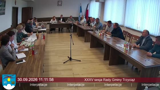 XXXV sesja Rady Gminy Trzyciąż