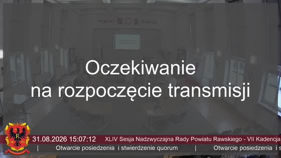XLIV Sesja Nadzwyczajna Rady Powiatu Rawskiego - VII Kadencja