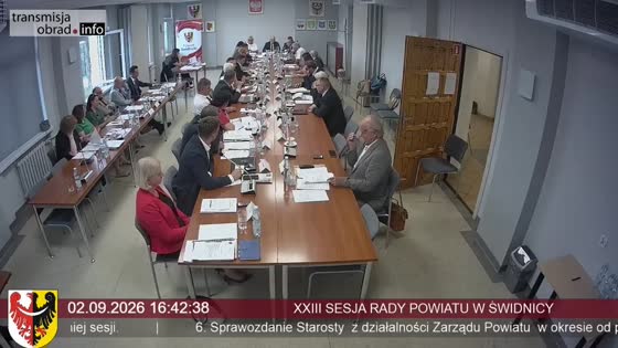 XXIII SESJA RADY POWIATU W ŚWIDNICY