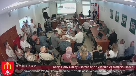 Sesja Rady Gminy Skórzec nr XXV z dnia 21 sierpnia 2026 r.