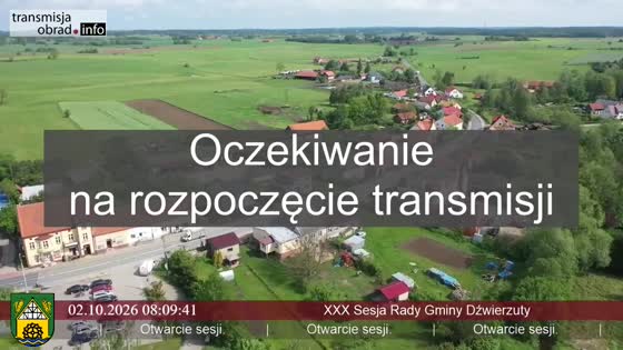 XXX Sesja Rady Gminy Dźwierzuty