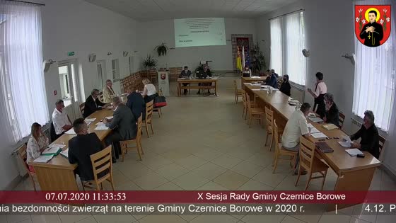 X Sesja Rady Gminy Czernice Borowe