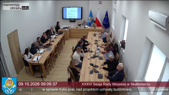 XXXIV Sesja Rady Miejskiej w Skalbmierzu