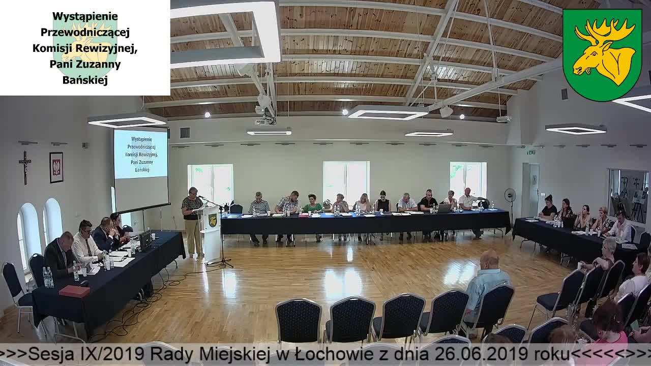 Sesja IX/2019 Rady Miejskiej w Łochowie