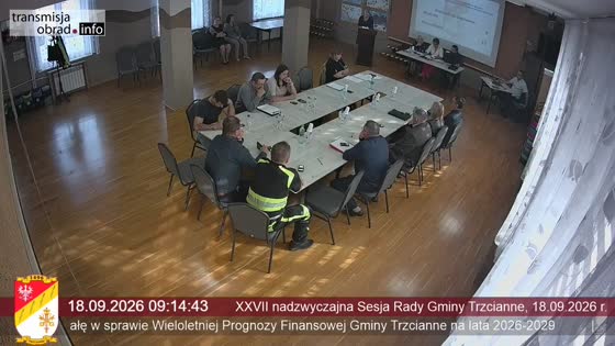 XXVII nadzwyczajna Sesja Rady Gminy Trzcianne, 18.09.2026 r.