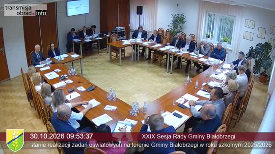 XXIX Sesja Rady Gminy Białobrzegi