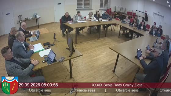 XXXIX Sesja Rady Gminy Złota