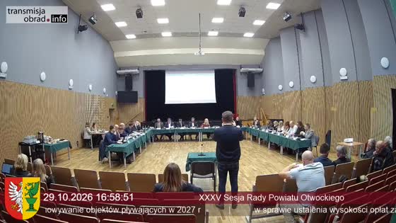 XXXV Sesja Rady Powiatu Otwockiego
