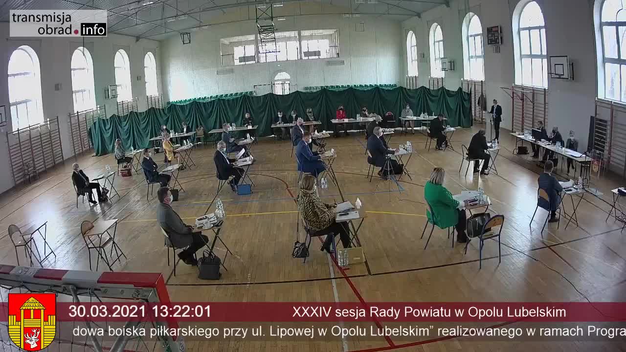 XXXIV sesja Rady Powiatu w Opolu Lubelskim