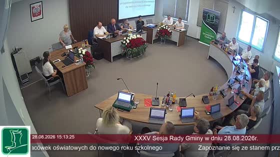 XXXV Sesja Rady Gminy w dniu 28.08.2026r.