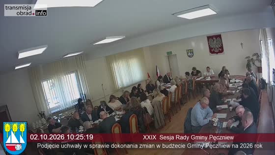 XXIX  Sesja Rady Gminy Pęczniew