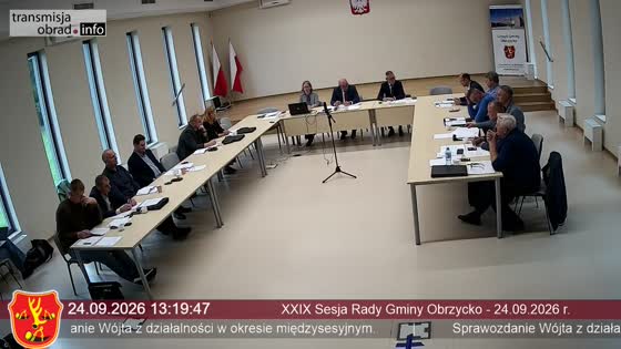 XXIX Sesja Rady Gminy Obrzycko - 24.09.2026 r.