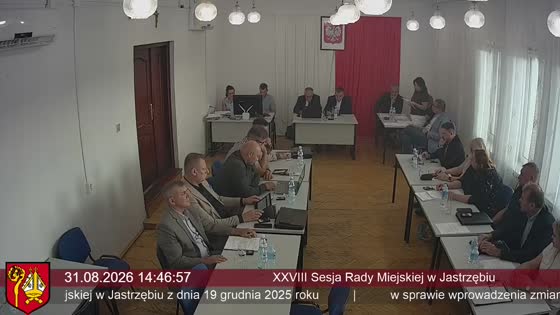 XXVIII Sesja Rady Miejskiej w Jastrzębiu