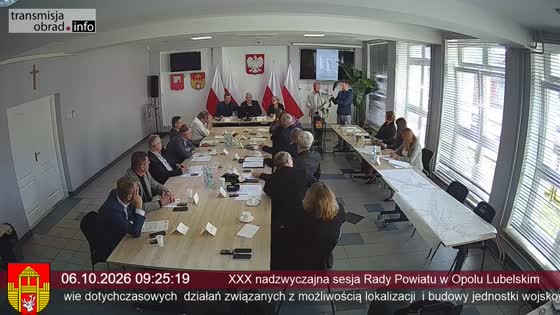 XXX nadzwyczajna sesja Rady Powiatu w Opolu Lubelskim