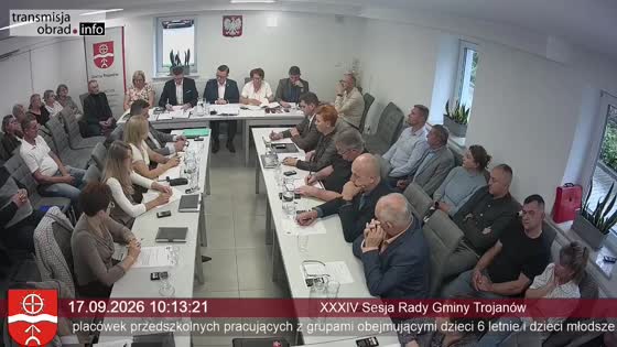 XXXIV Sesja Rady Gminy Trojanów