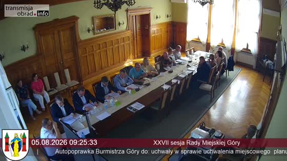 XXVII sesja Rady Miejskiej Góry