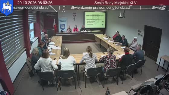 Sesja Rady Miejskiej XLVI