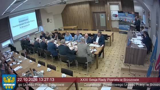 XXXI Sesja Rady Powiatu w Brzozowie