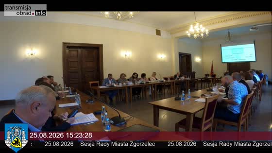 Sesja Rady Miasta Zgorzelec 25.08.2026