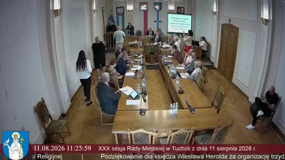 XXX sesja Rady Miejskiej w Tucholi z dnia 11 sierpnia 2026 r.