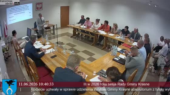 III w 2026 roku sesja Rady Gminy Krasne