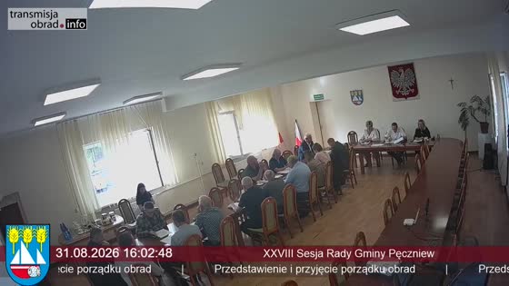 XXVIII Sesja Rady Gminy Pęczniew