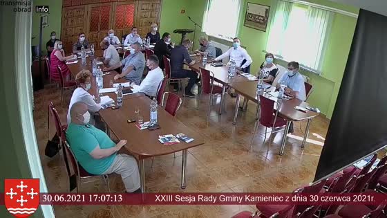 XXIII Sesja Rady Gminy Kamieniec z dnia 30 czerwca 2021r.