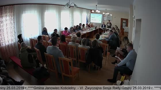VI ZWYCZAJNA SESJA RADY GMINY JANOWIEC KOŚCIELNY
