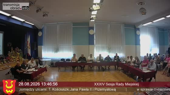 XXXIV Sesja Rady Miejskiej