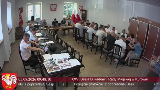 XXVI Sesja IX kadencji Rady Miejskiej w Kurowie