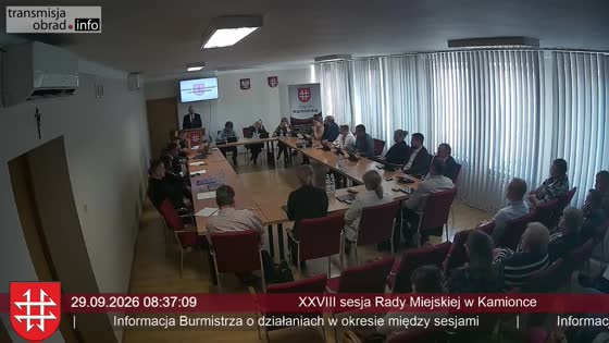 XXVIII sesja Rady Miejskiej w Kamionce