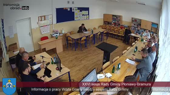 XXVI sesja Rady Gminy Płoniawy-Bramura
